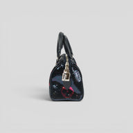 Louis Vuitton Sequins Speedy Bandoulière 18 in Navy