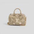 Louis Vuitton Speedy Bandoulière 20 Bicolor Monogram Empreinte Leather