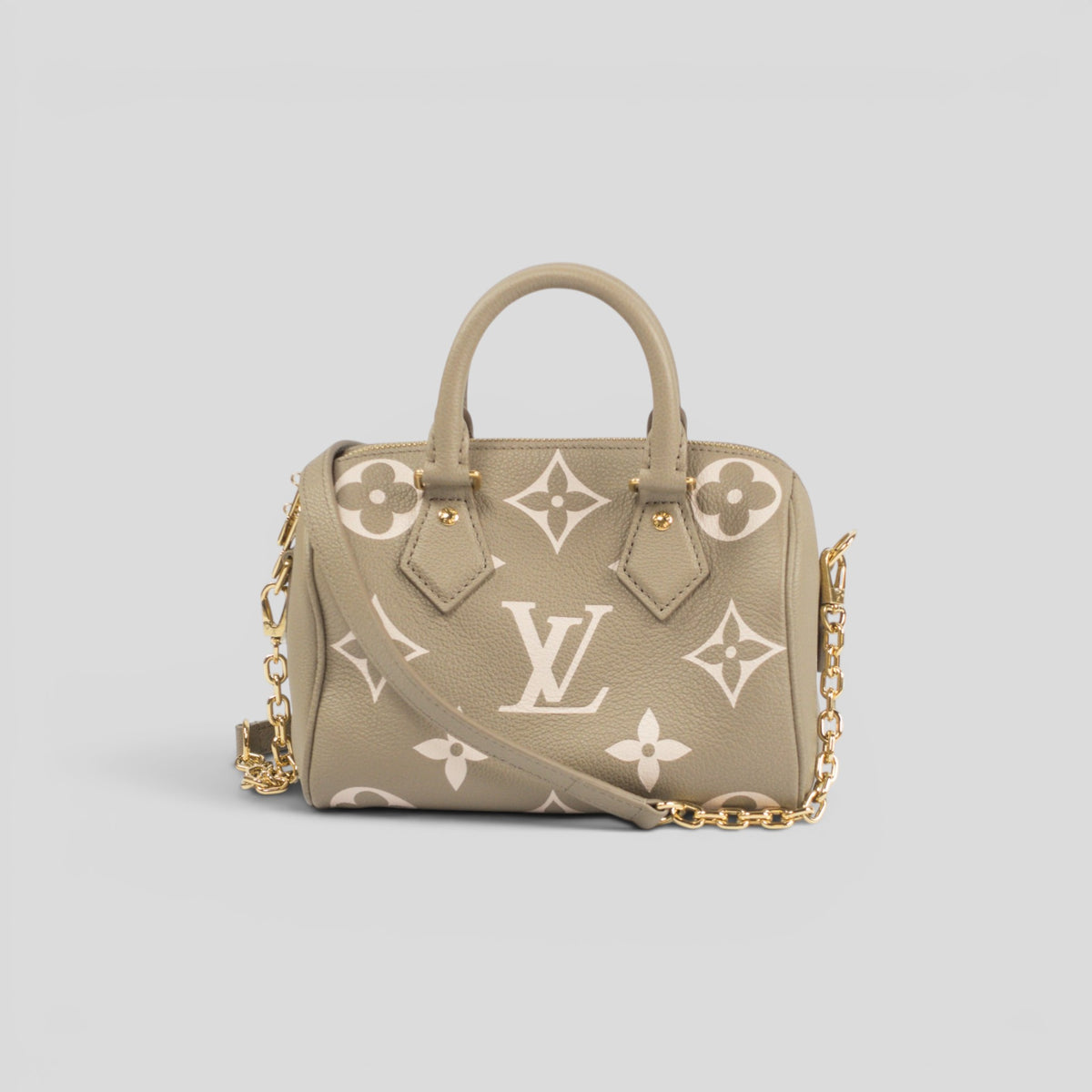 Louis Vuitton Speedy Bandoulière 20 Bicolor Monogram Empreinte Leather