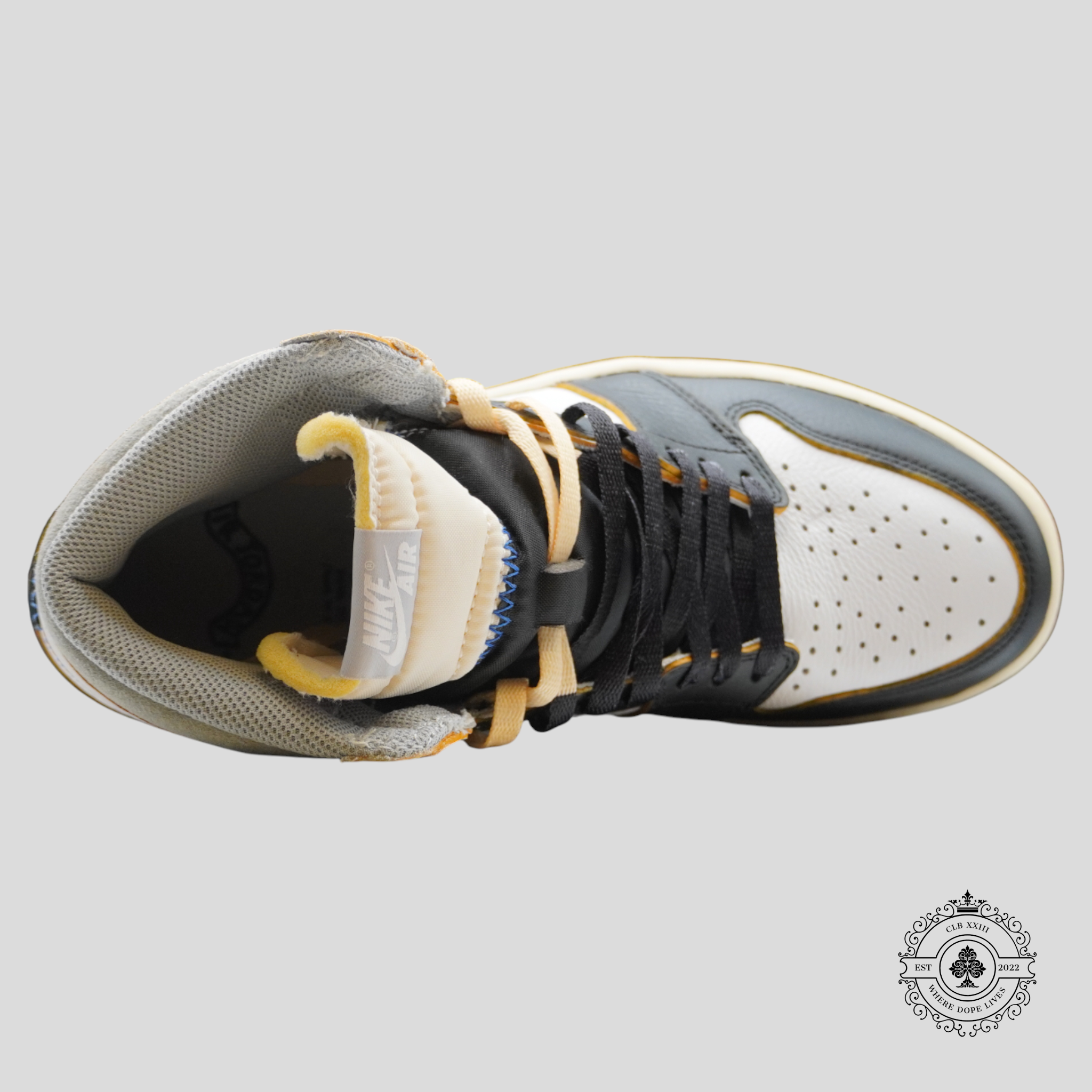 Air Jordan 1 Retro High Union Los Angeles Black Toe - Preowned