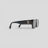 Louis Vuitton LV Clash Square Sunglasses in Black