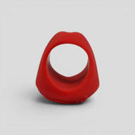 Chrome Hearts Silicone Vine Hearts Ring in Red