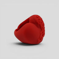 Chrome Hearts Silicone Vine Hearts Ring in Red