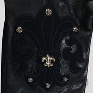 Chrome Hearts Cross Patch Varsity Jacket in Black
