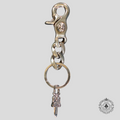 Chrome Hearts Cuban Link Dagger Keychain