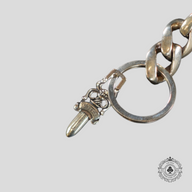 Chrome Hearts Cuban Link Dagger Keychain
