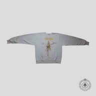 Saint Michael Control Anatomy Of An Angle Crewneck in Off-white