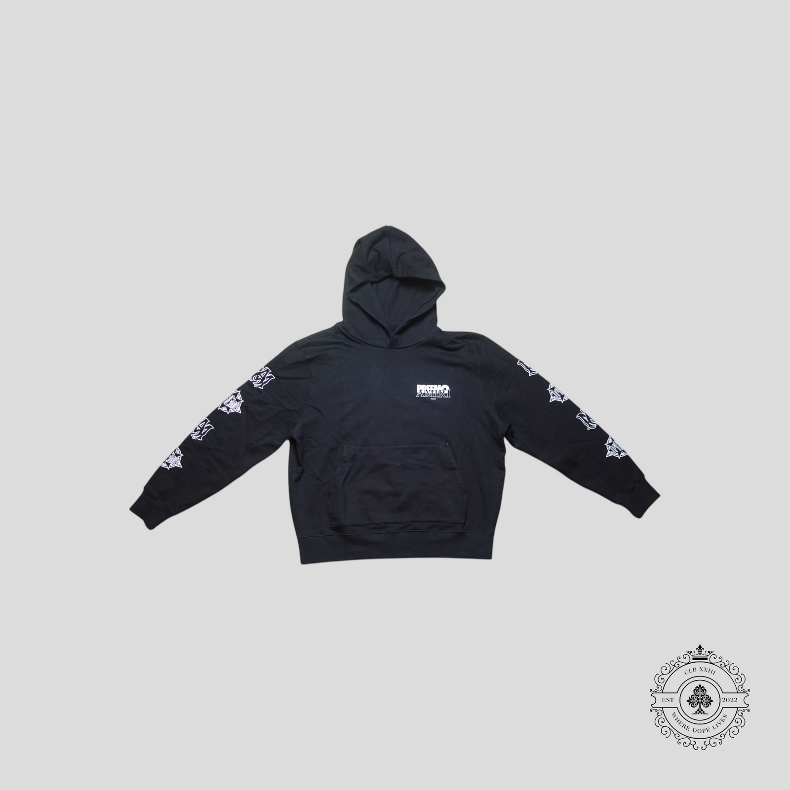Amiri x DJ Premier Hoodie in Black