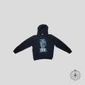 Dior Shock the World Embroidered Hoodie in Black/White