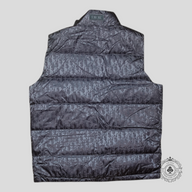 Dior Oblique Padded Vest Jacket in Grey