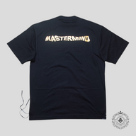 Mastermind World Smiley Skull T-Shirt in Black/Yellow