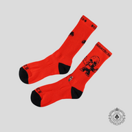 Chrome Hearts Foti Socks in Red