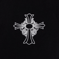 Chrome Hearts Hairy Cross Tank Top in Black