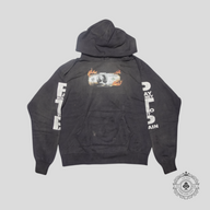 Saint Michael Pay Money to My Pain Hoodie in Grey