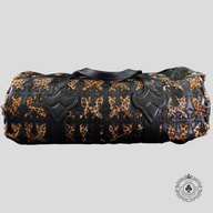 Chrome Hearts Leopard Cross Patch Duffle Bag