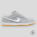 Nike SB Dunk Low Pro Grey Iso Orange Label