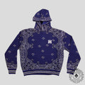 Amiri Bandana Basketball Hoodie in Royal Blue
