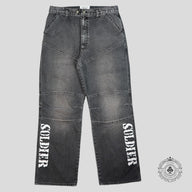 Warren Lotas Baggy Biker Pants