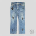 Chrome Hearts Cross Patch Jeans