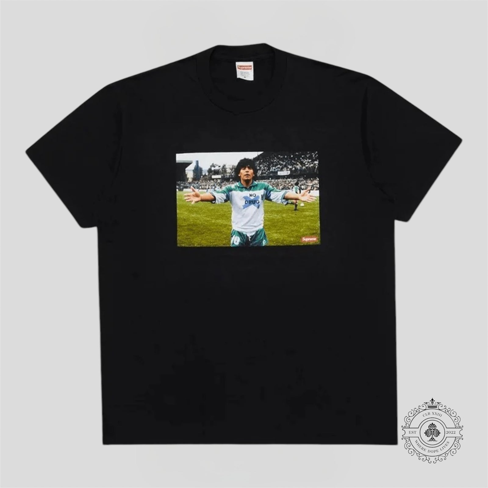 Supreme Maradona T-Shirt in Black