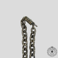 Chrome Hearts Paper Chain Necklace 18" in Silver