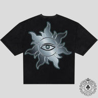 Godspeed JFK to MIA Tee in Black Wash
