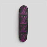 Louis Vuitton Flower Monogram Skateboard