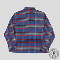 Chrome Hearts Work Dog Flannel in Blue
