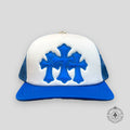 Chrome Hearts Miami Exclusive Trucker Hat in Blue
