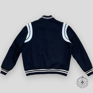 Saint Laurent Varsity Teddy Jacket in Black
