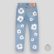 Denim Tears The Cotton Wreath Jean in Light Wash