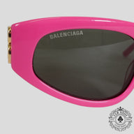 Balenciaga Cat Eye Ladies Sunglasses in Pink