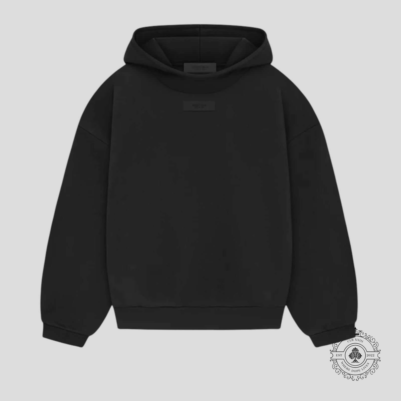 Fear of God Essentials Hoodie in Black
