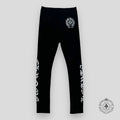 Chrome Hearts Horseshoe Logo Leggings in Black