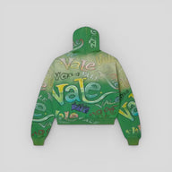 Vale Spearmint Zip Up in Green