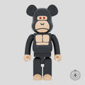 Bearbrick x X-Large Little Friend - Black 1000%