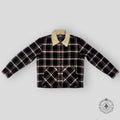 Chrome Hearts Shearling Collar Zip-Up Jacket
