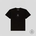 Sp5der TM Rhinestone Tee in Black