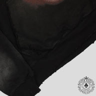 Blind Love Mary Pullover Hoodie in Washed Black