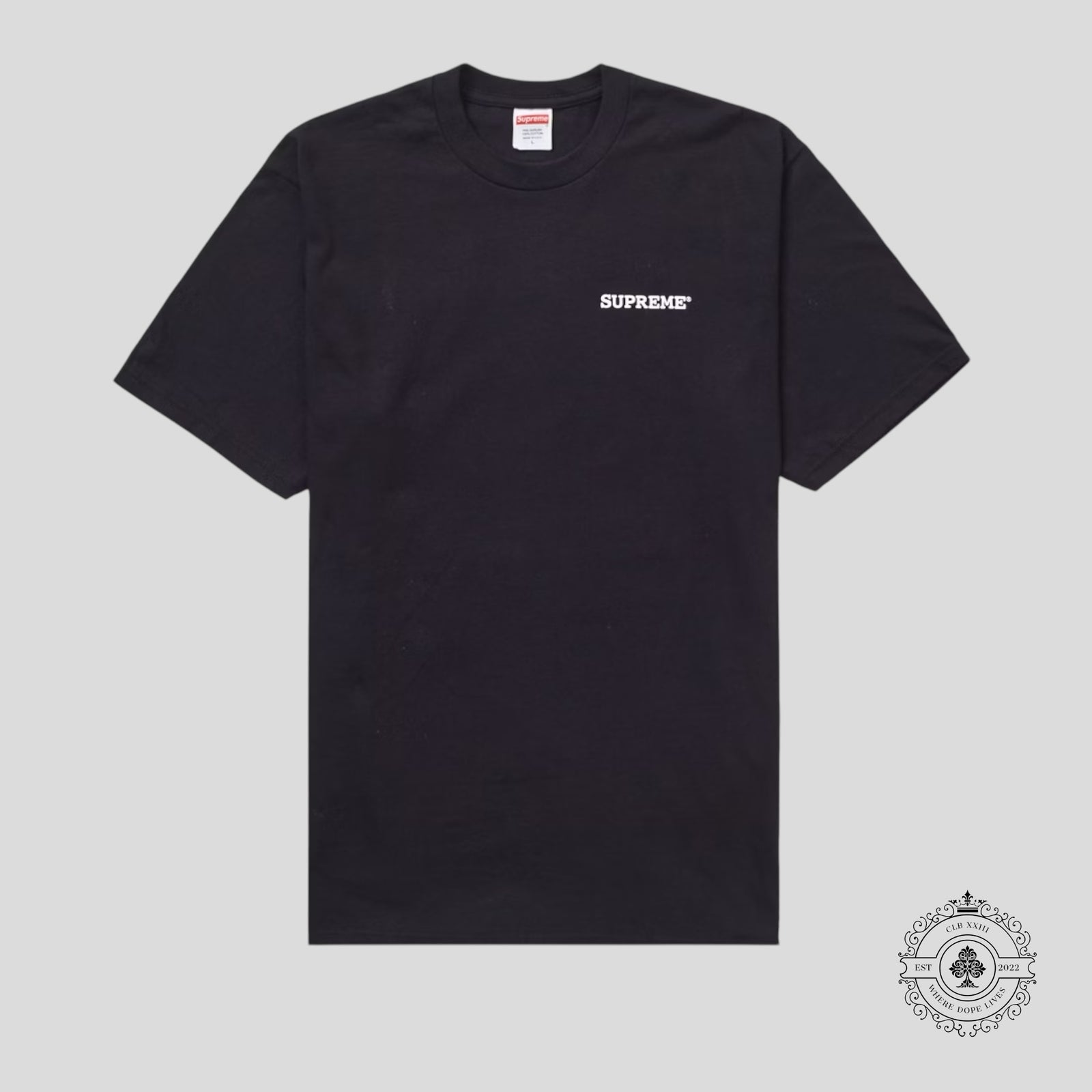 Supreme Patchwork Tee in Black