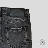 Purple Brand P001 Deconstructed Jeans in Aged Black