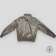 Gucci Jacquard Windbreaker in Brown