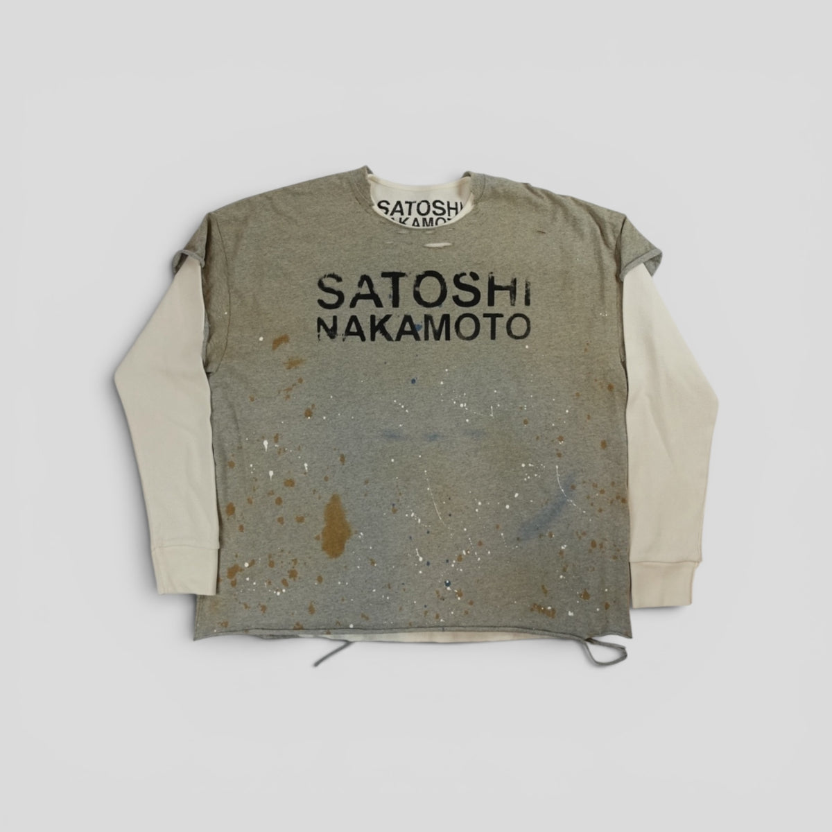 Satoshi Nakamoto Luke Thermal in Grey
