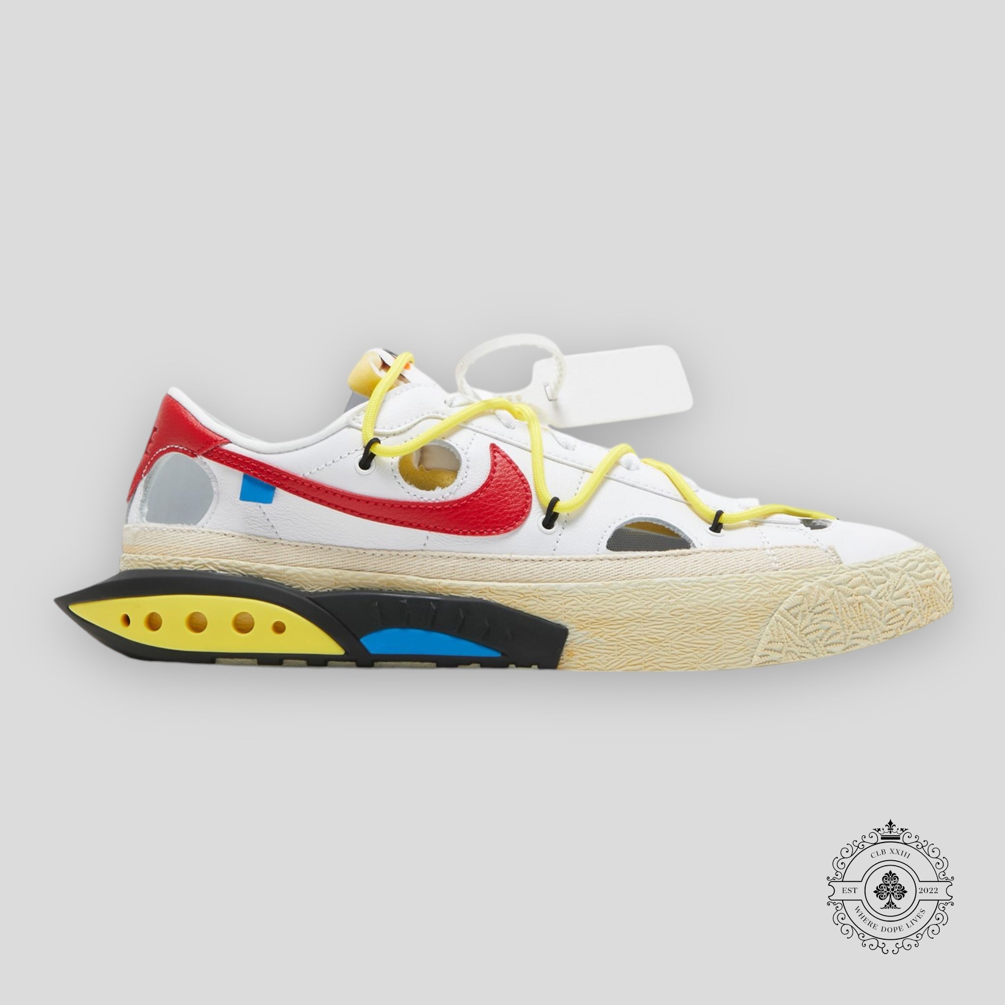 Nike Blazer Low X Off-White "University Red"