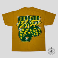 High Rollers 777 Tee in Yellow