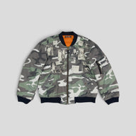 Raf Simons Riot Riot Riot Jacket in Snow Camo