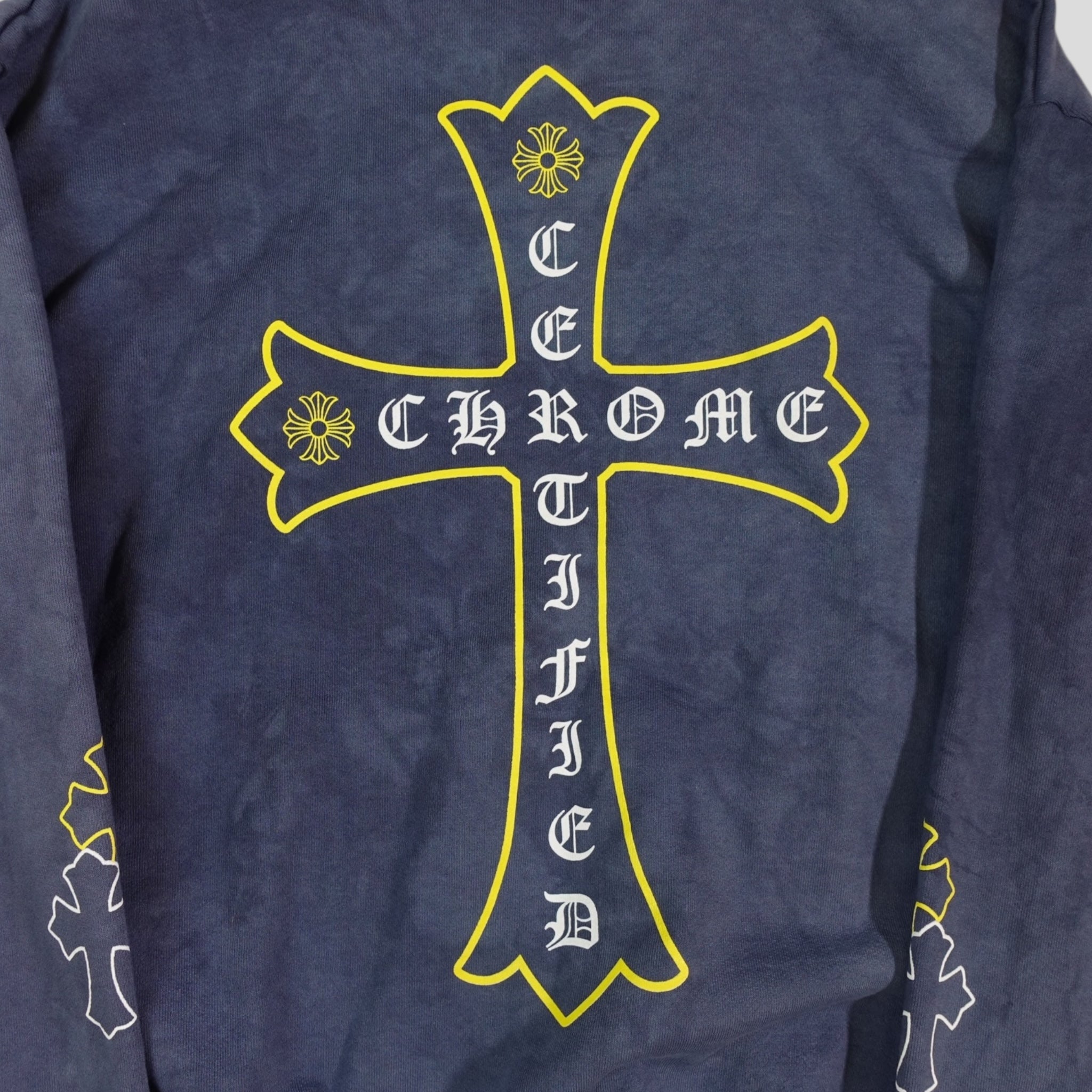 Chrome Hearts Certified Chrome Hoodie in Blue