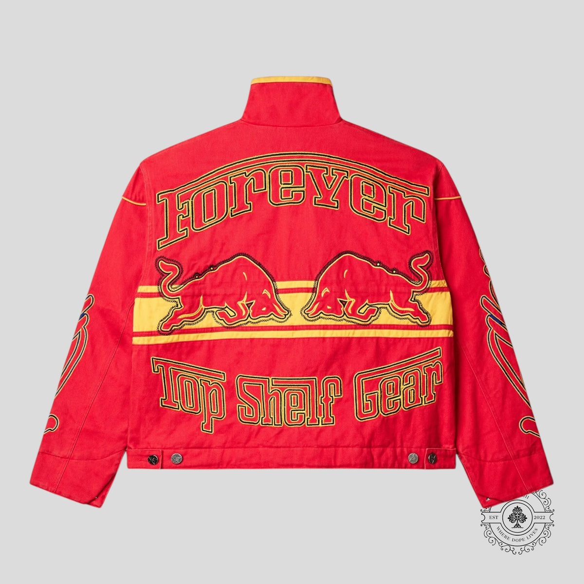 Vale Grand Prix Jacket in Red