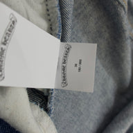 Chrome Hearts Levis Leather Cross Patch Jeans