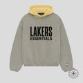 Fear of God Essentials NBA Lakers Hoodie Warm Heather